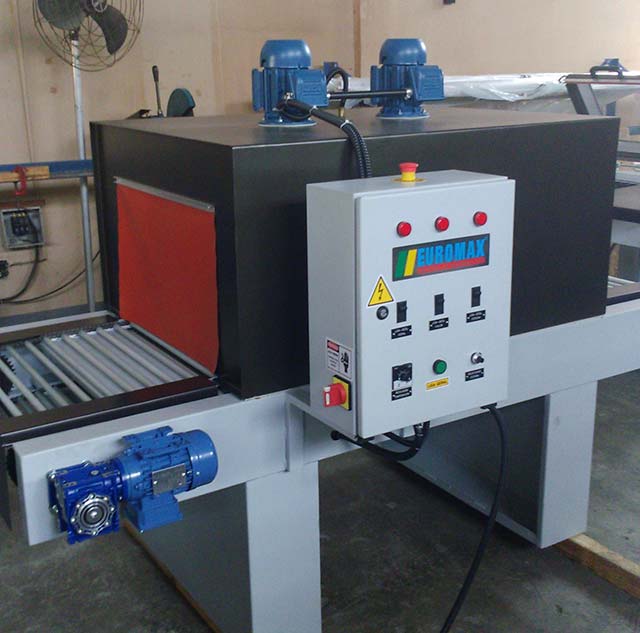 Túnel de encolhimento PVC/PO